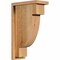 Ekena Millwork Alpine Rough Sawn Corbel w/Backplate, Western Red Cedar, 6"W x 12"D x 20"H COR06X12X20ALP01RWR - alternate 1